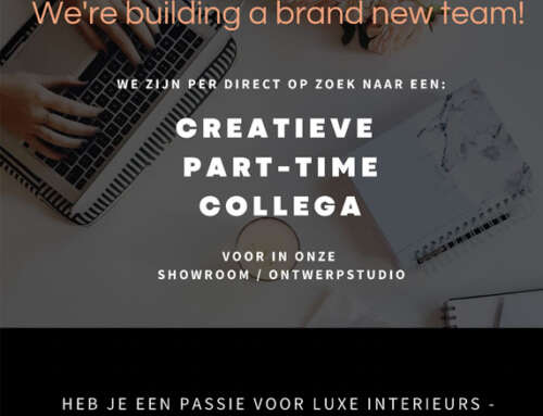 Vacature creatieve part-time collega